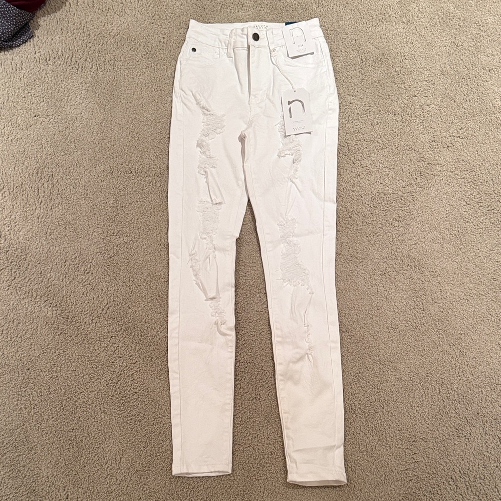 Women's White Skinny Jeans